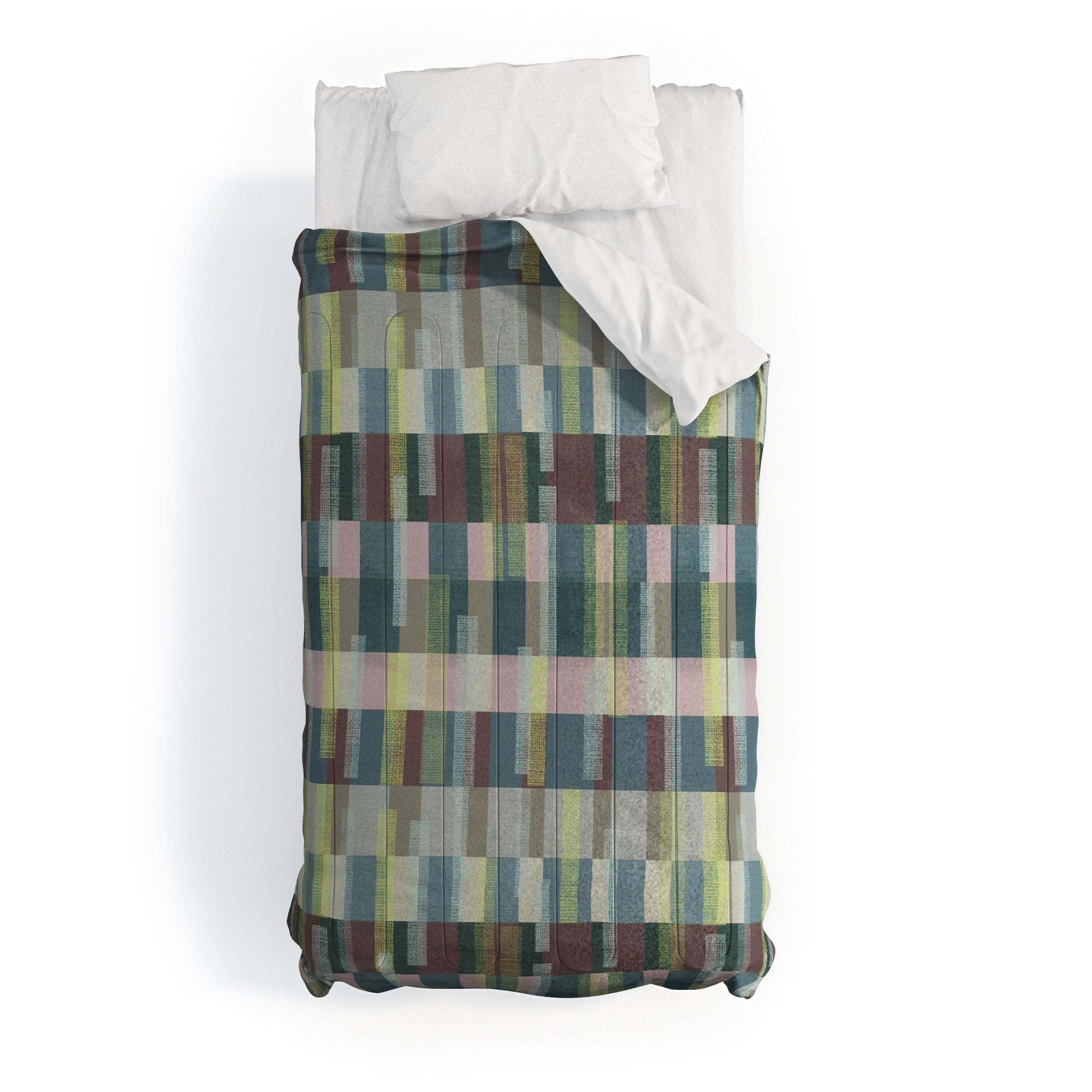 Marta Barragan Camarasa Dynamic Linear Blocks Comforter