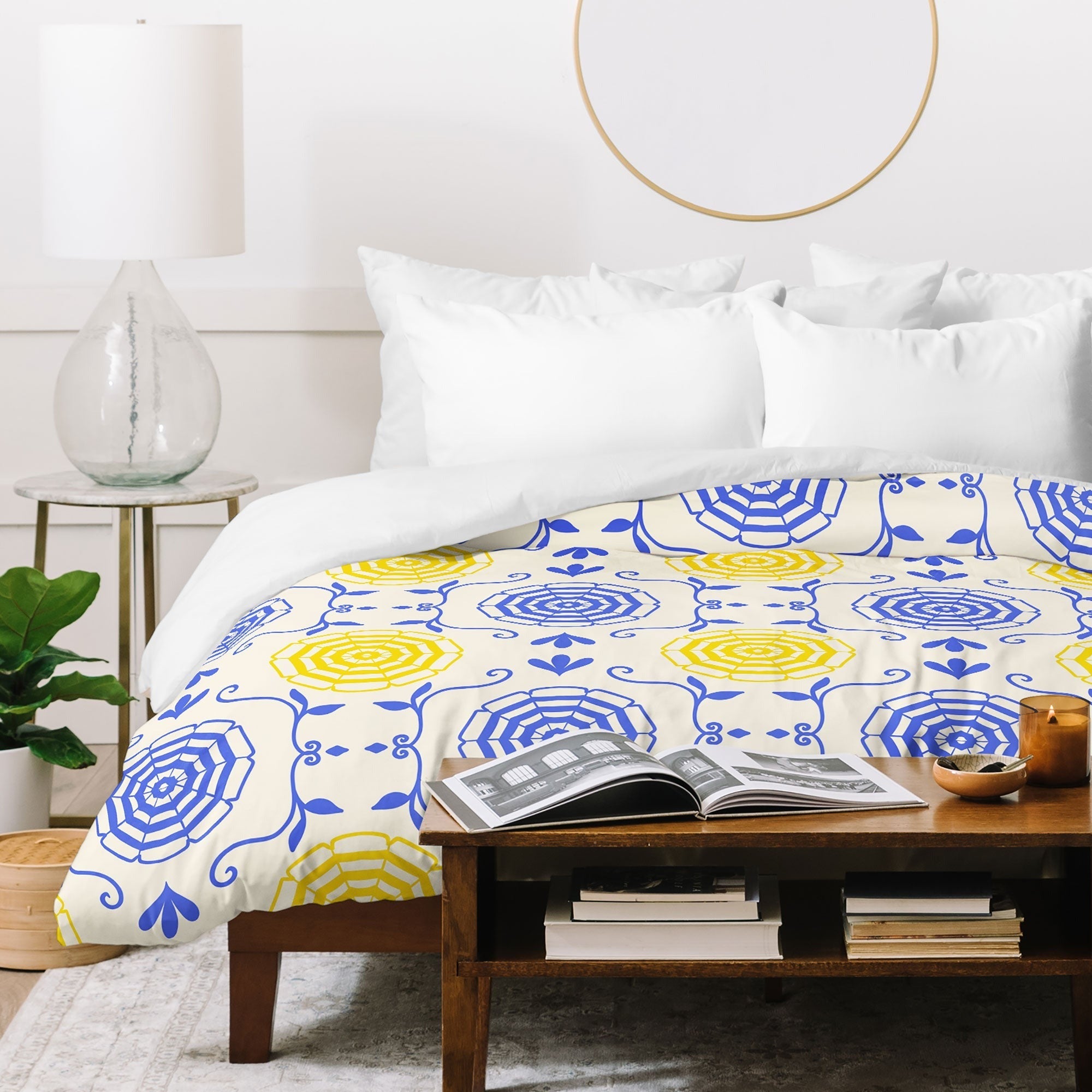 Design by Spark Dolce Vita Parasols Duvet Cover