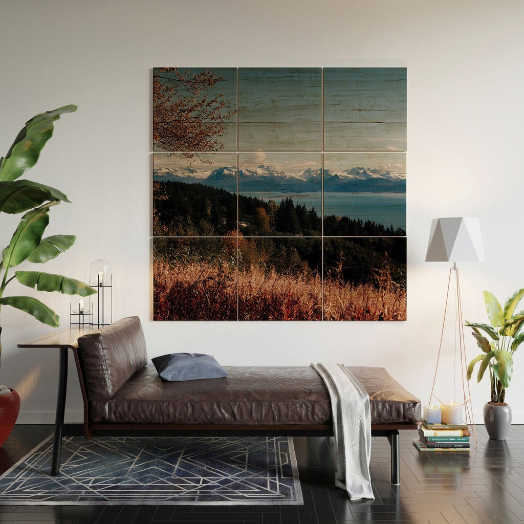Hannah Kemp Homer Wood Wall Mural