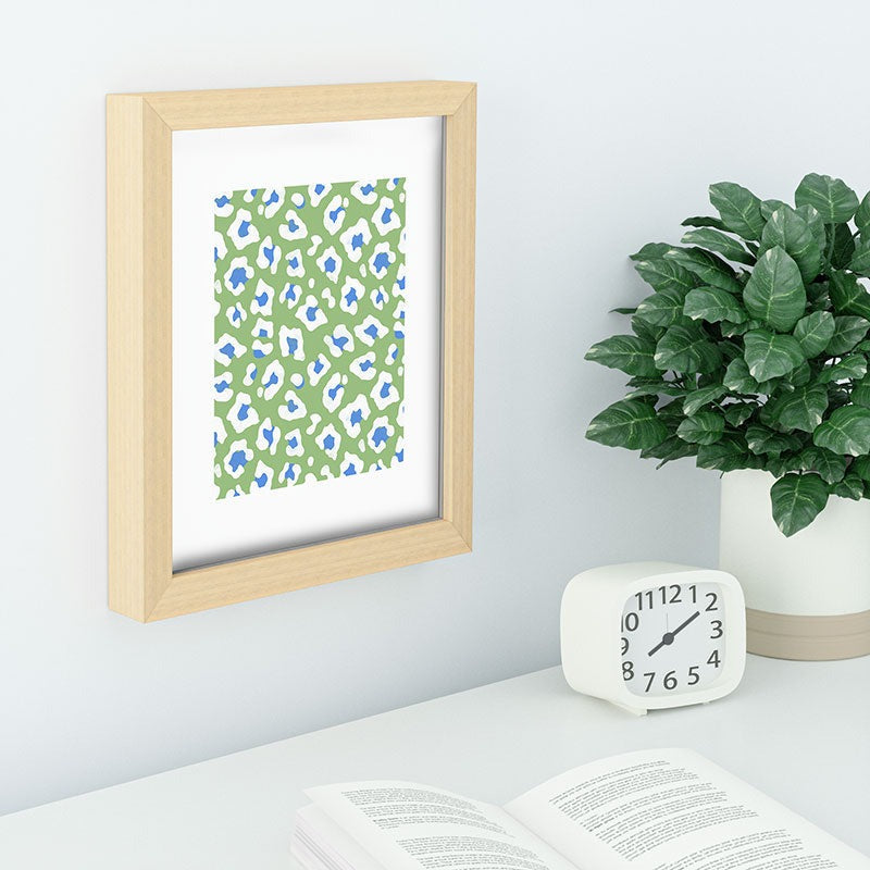 Avenie BR Cheetah Print Recessed Framing Rectangle