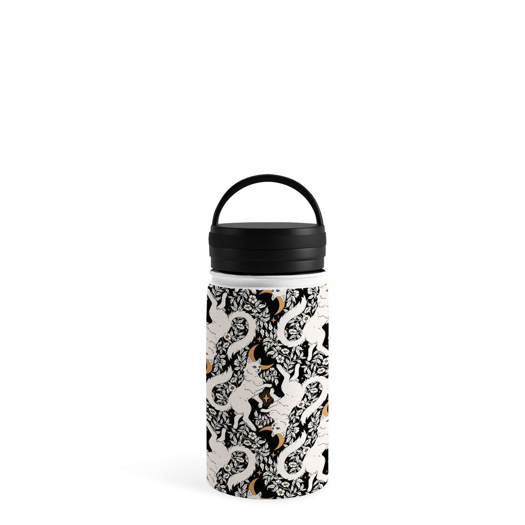 Avenie Celestial Cats Gold Water Bottle
