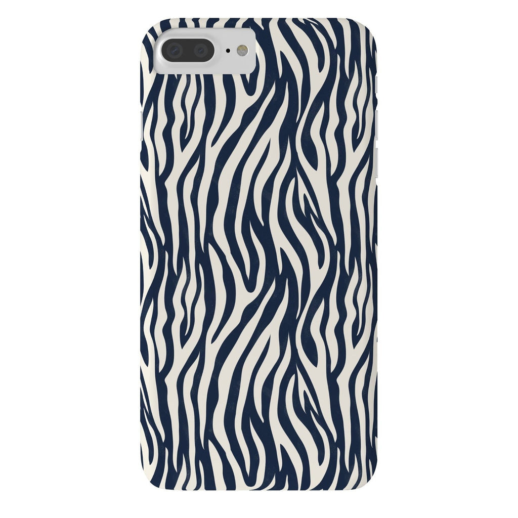 Avenie BR Navy Tiger Stripes Phone Case