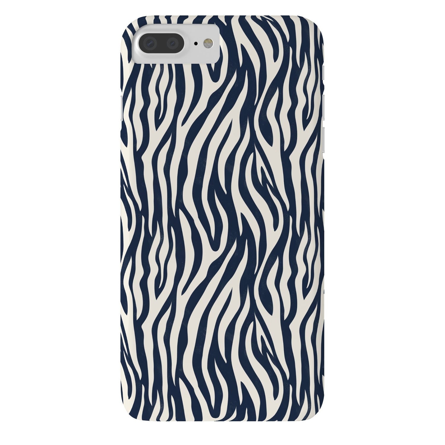 Avenie BR Navy Tiger Stripes Phone Case