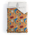 Seta Zakian Sailing Sealife yellow Comforter