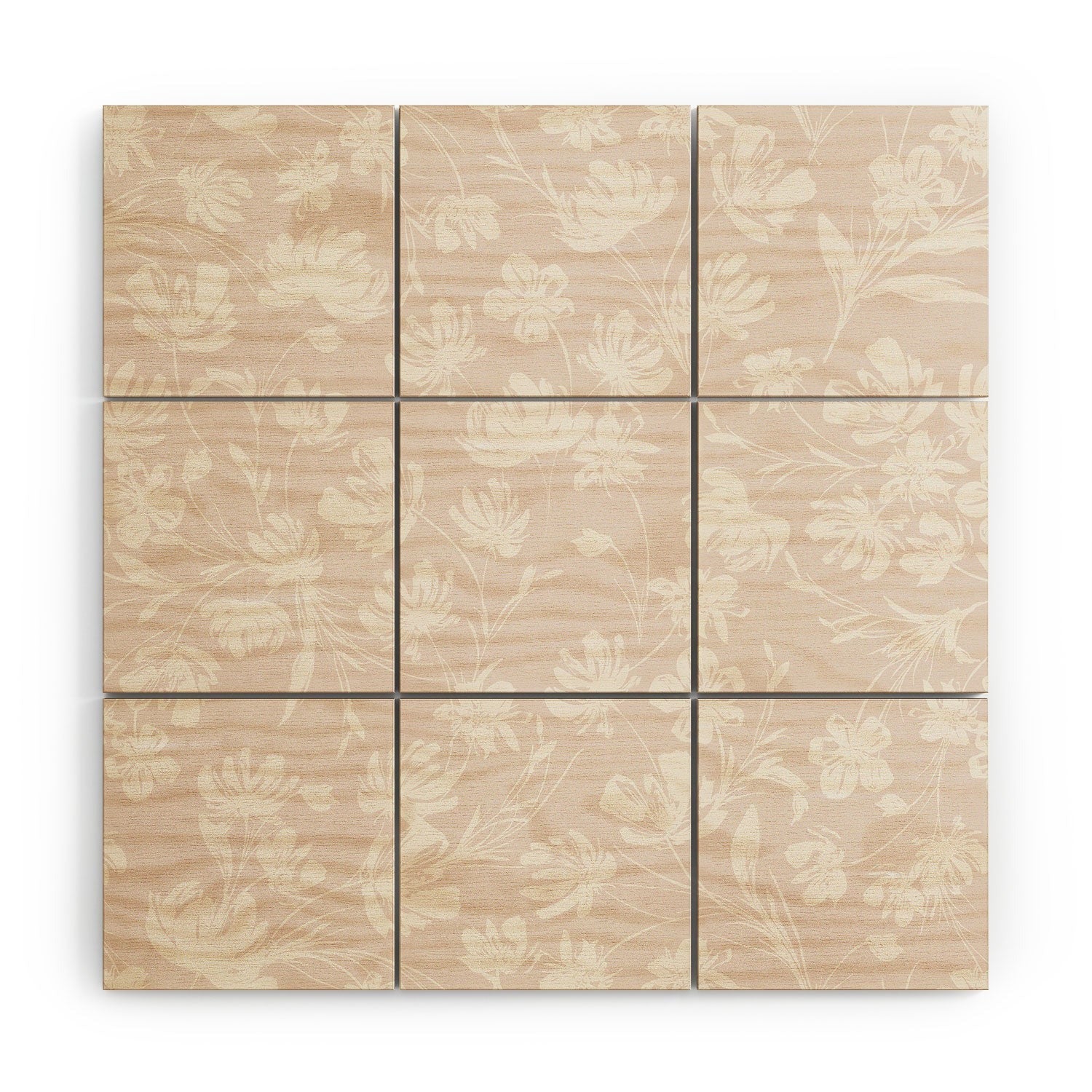 Gabriela Fuente Martine Neutral Wood Wall Mural