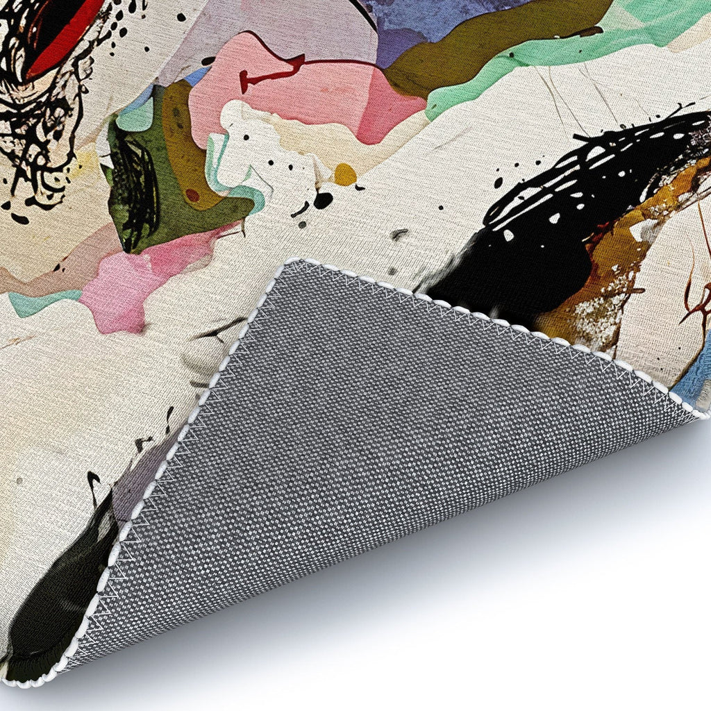 83 Oranges Echoes Beneath the Surface Area Rug