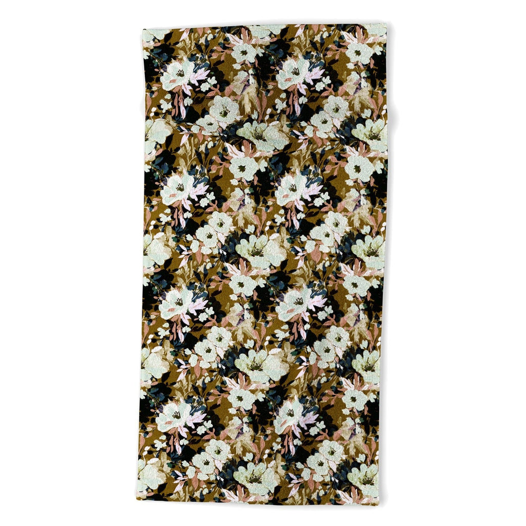 Marta Barragan Camarasa Romantic Floral Fusion Beach Towel