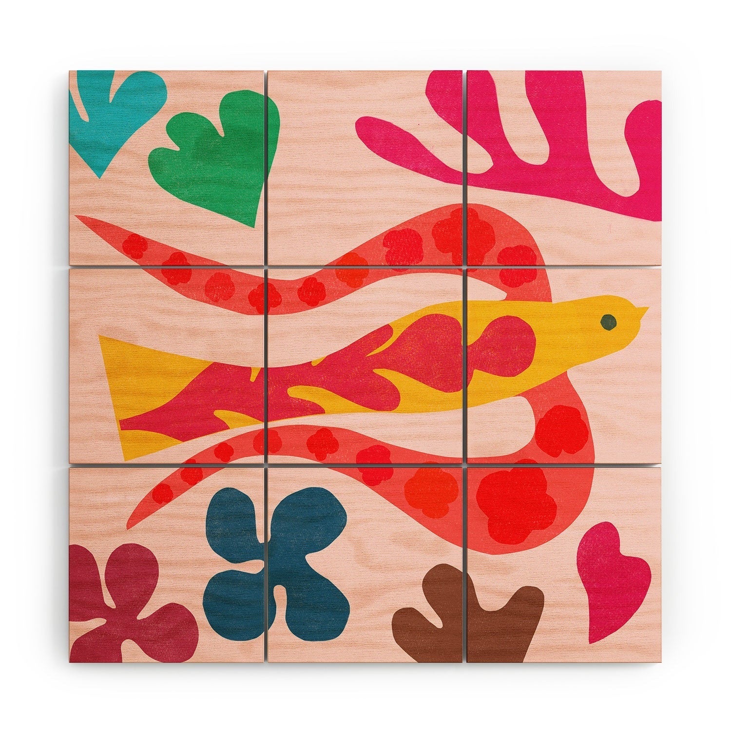 Garima Dhawan Cutouts 49 Wood Wall Mural