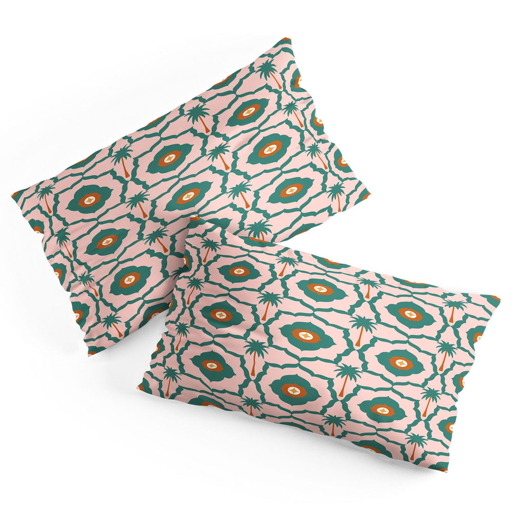 Design by Spark Mid Mod Palm Springs Pillow Shams