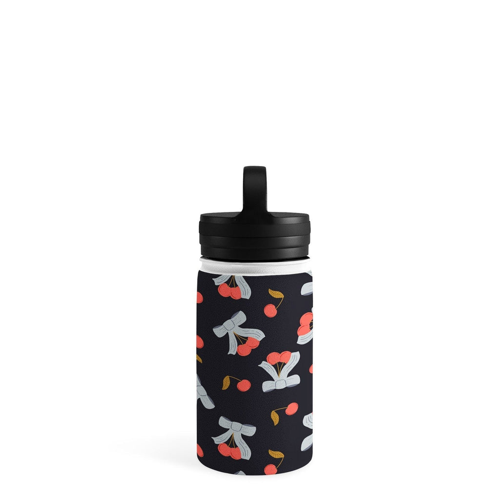 Jennifer Labre Cherries and Bows Water Bottle