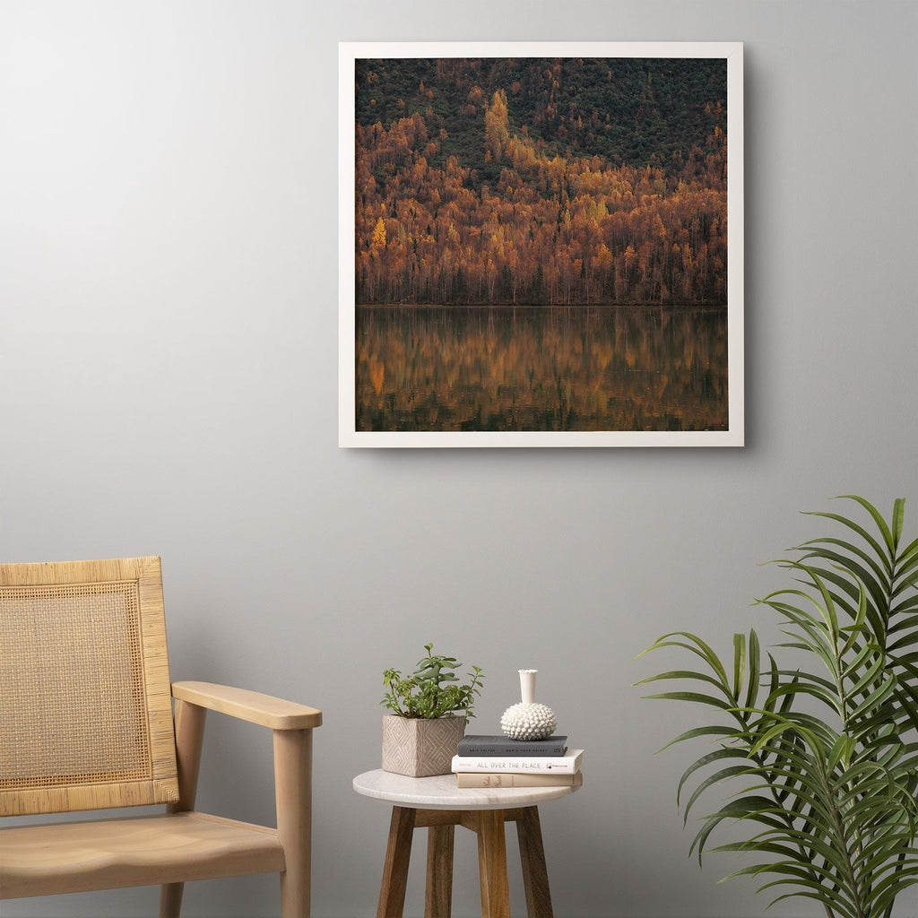 Hannah Kemp Fall Lake Framed Wall Art