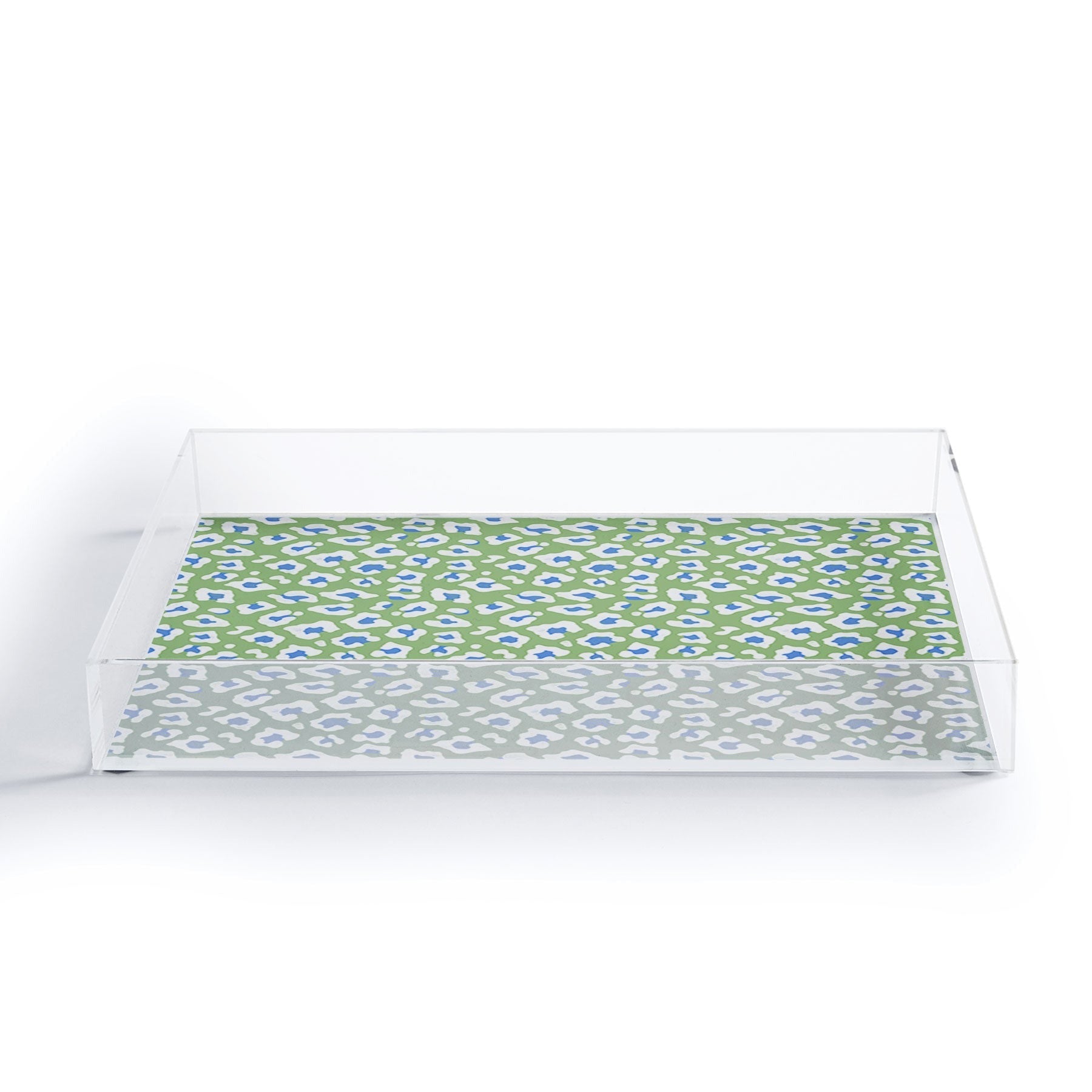 Avenie BR Cheetah Print Acrylic Tray