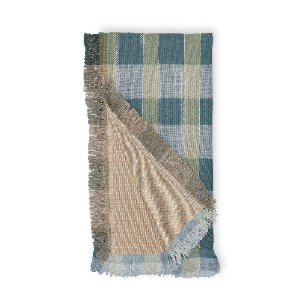 Marta Barragan Camarasa Country Style Checks Throw Blanket