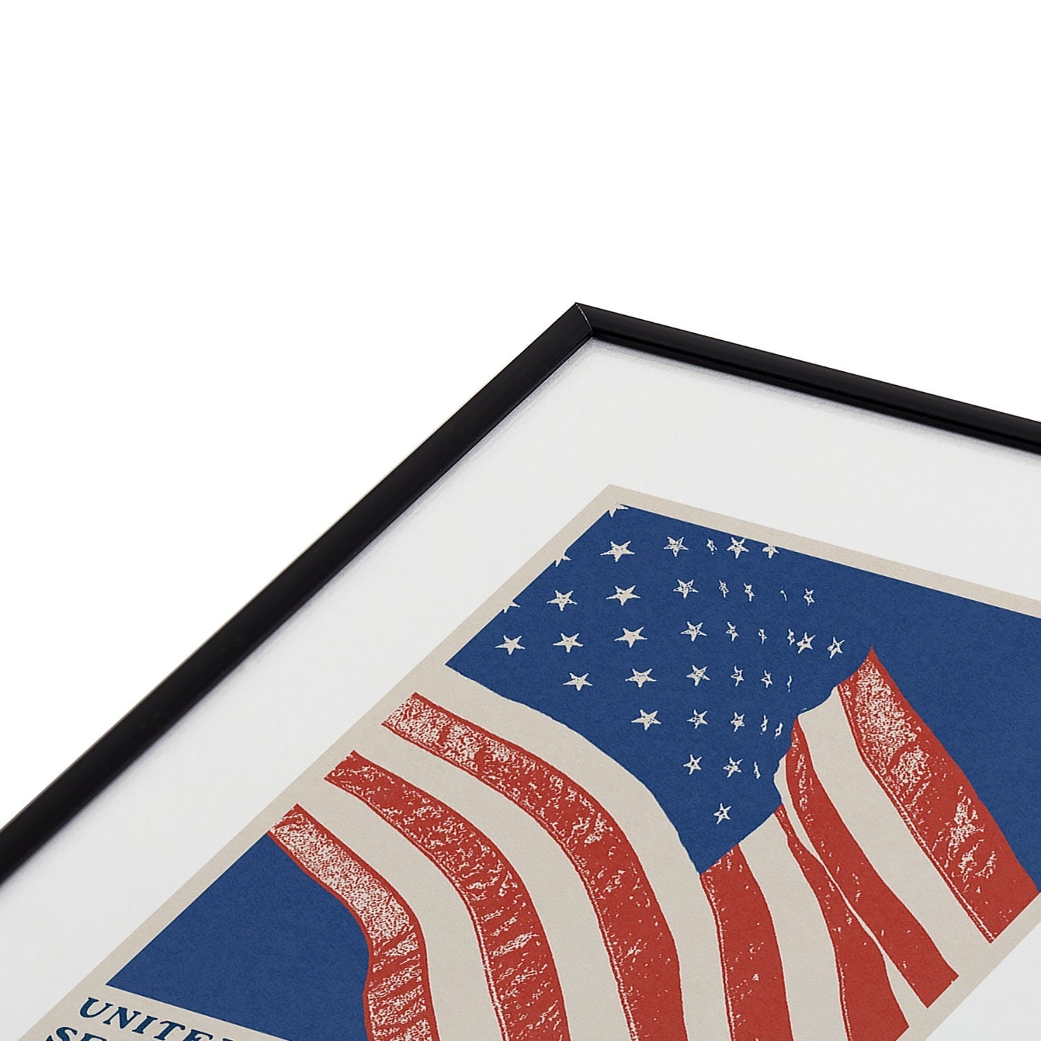 DENY Designs Stars n Stripes Semiquincentennial Metal Framed Art Print