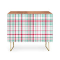 Lisa Argyropoulos Merry Vintage Plaid Credenza