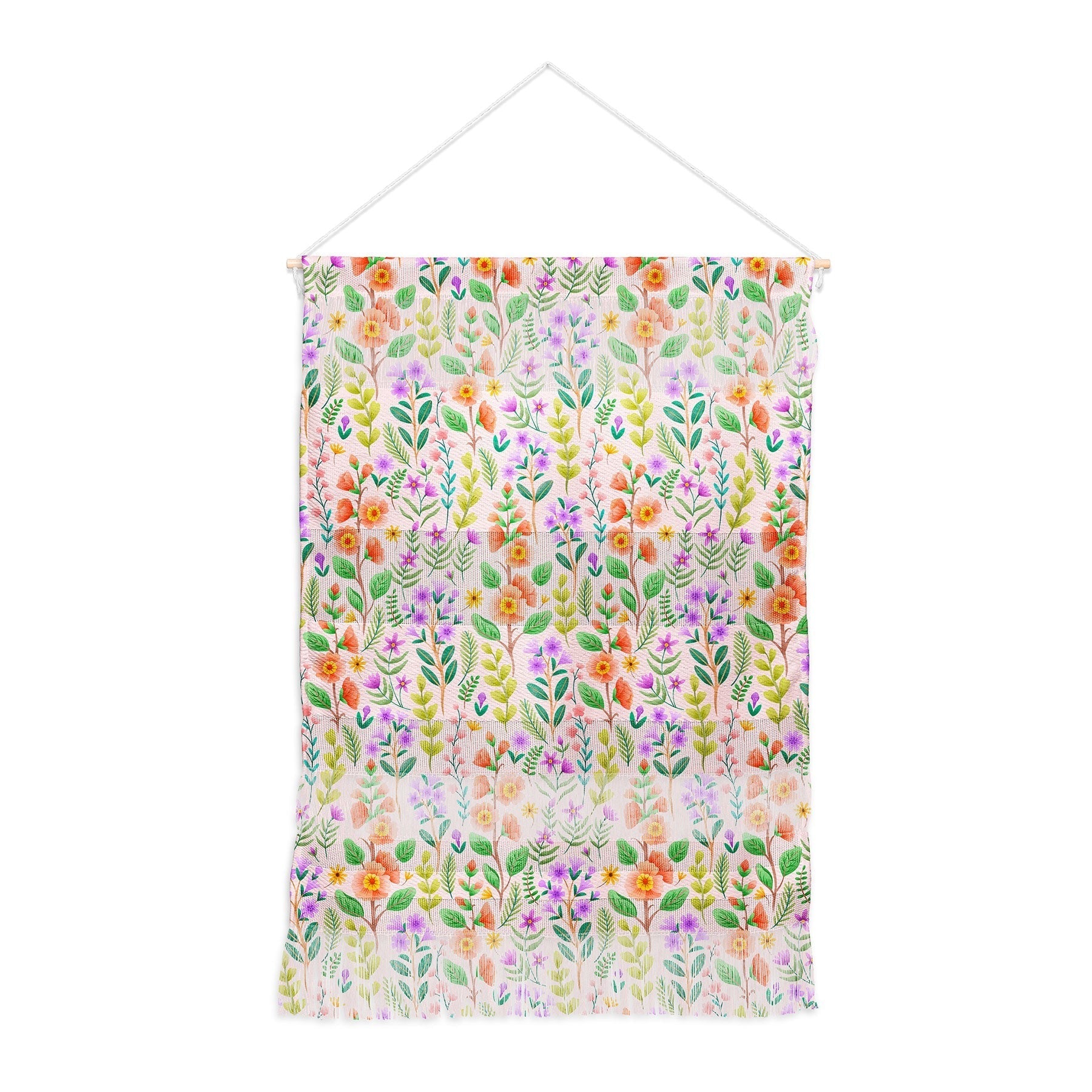 Pimlada Phuapradit Ditsy Spring Floral Wall Hanging Portrait