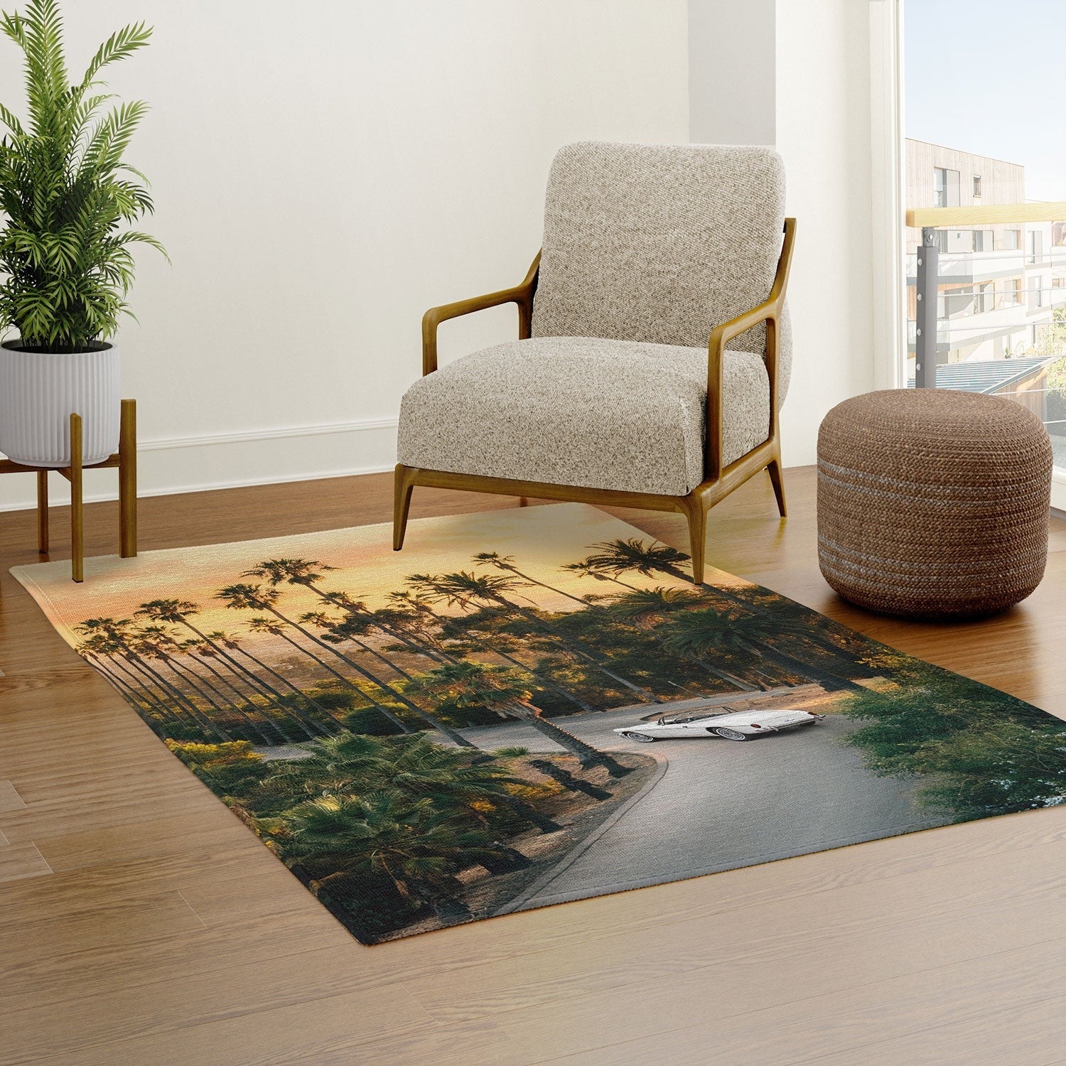 Gal Design Sunset Blvd Area Rug
