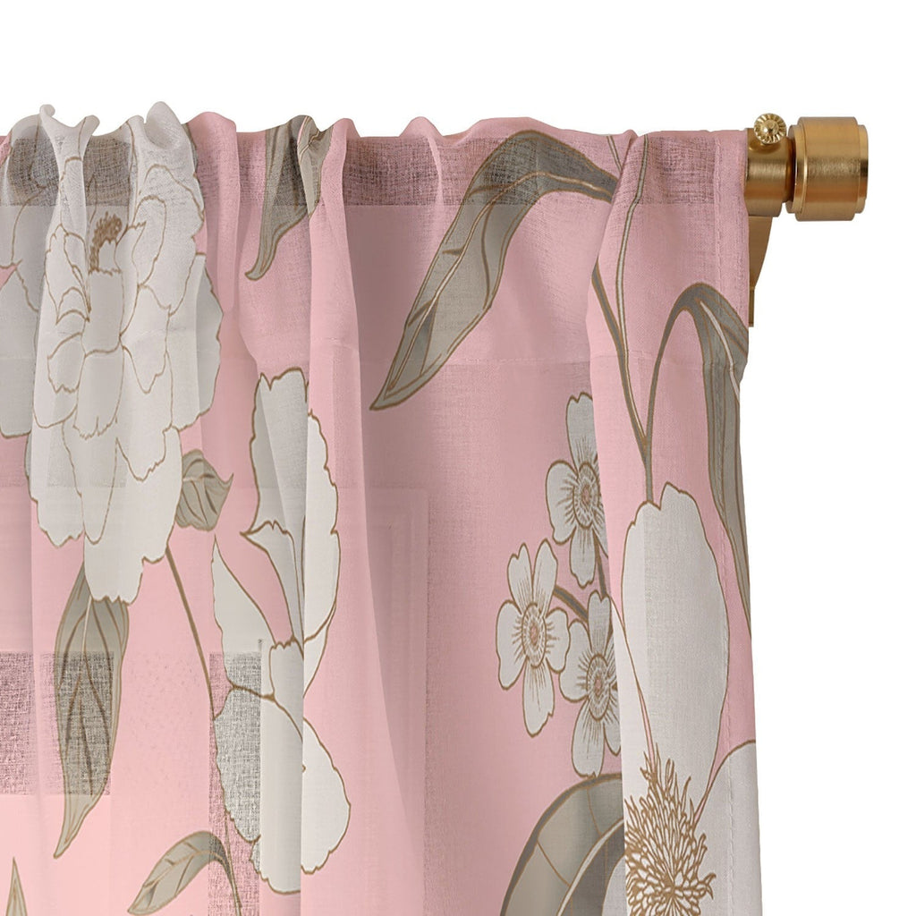 Gabriela Fuente Roberta in Pink Sheer Non Repeat