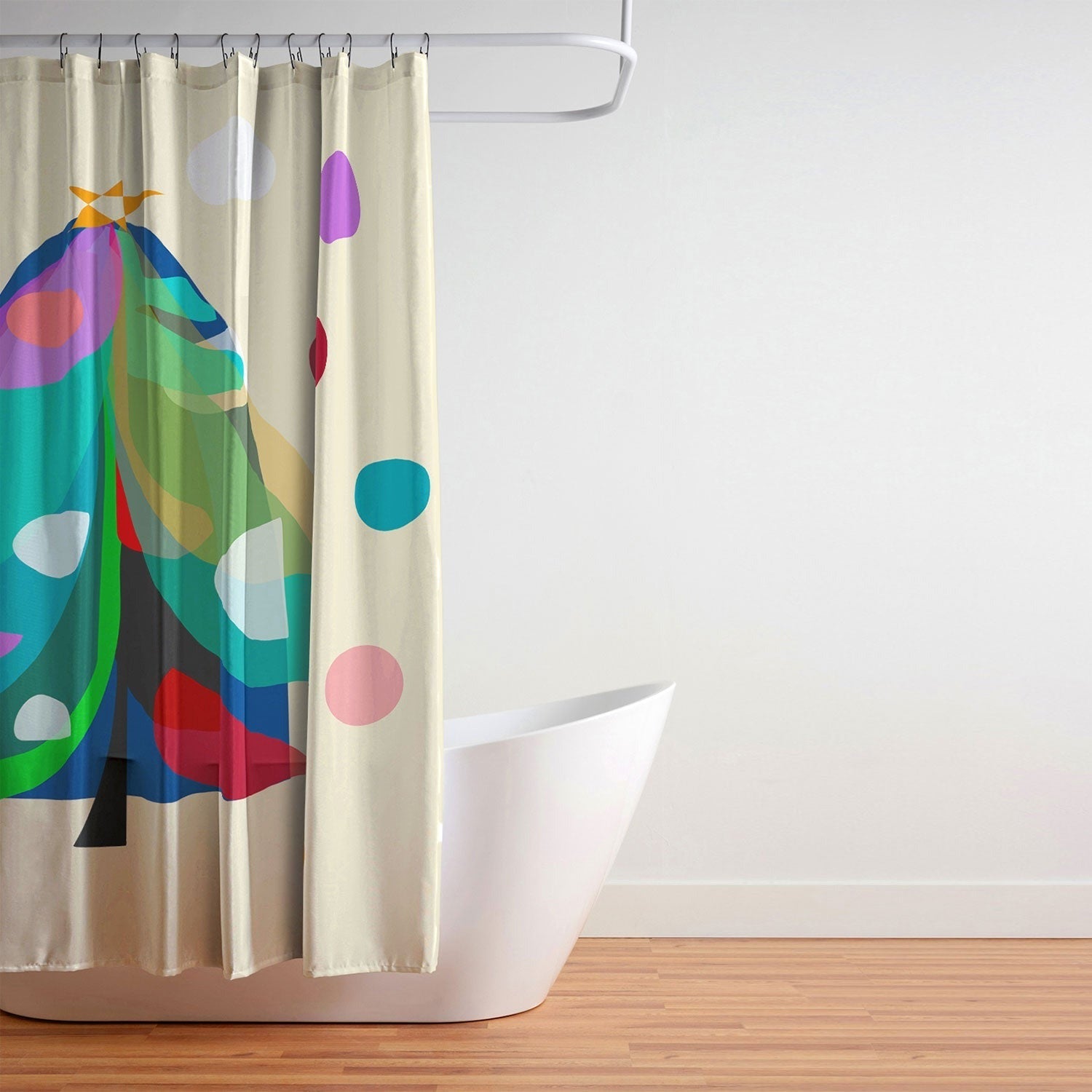 Mirimo Decorated Tree Shower Curtain