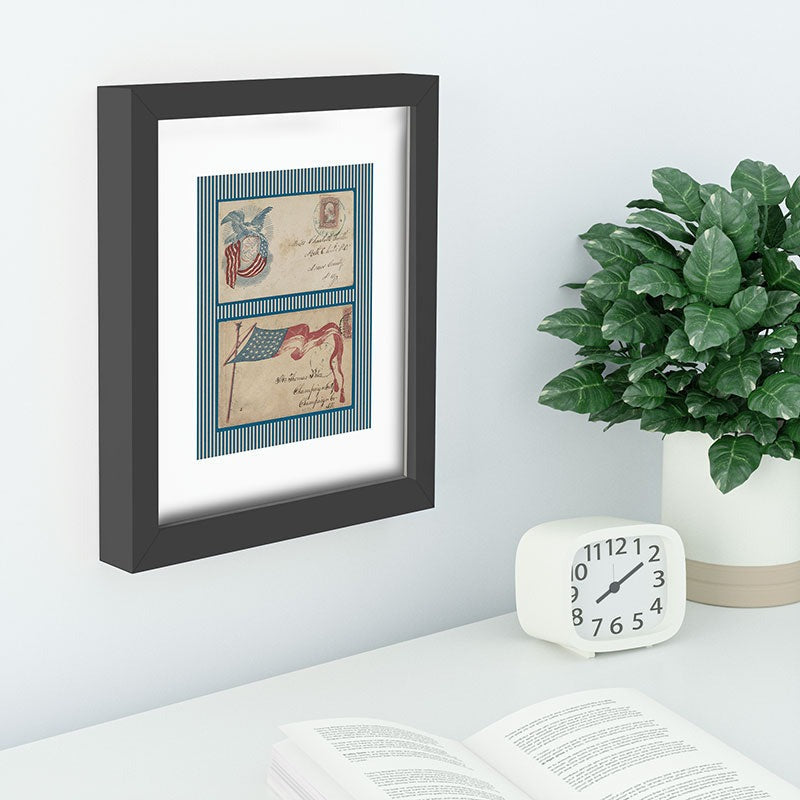 DENY Designs Civil War Envelopes Recessed Framing Rectangle