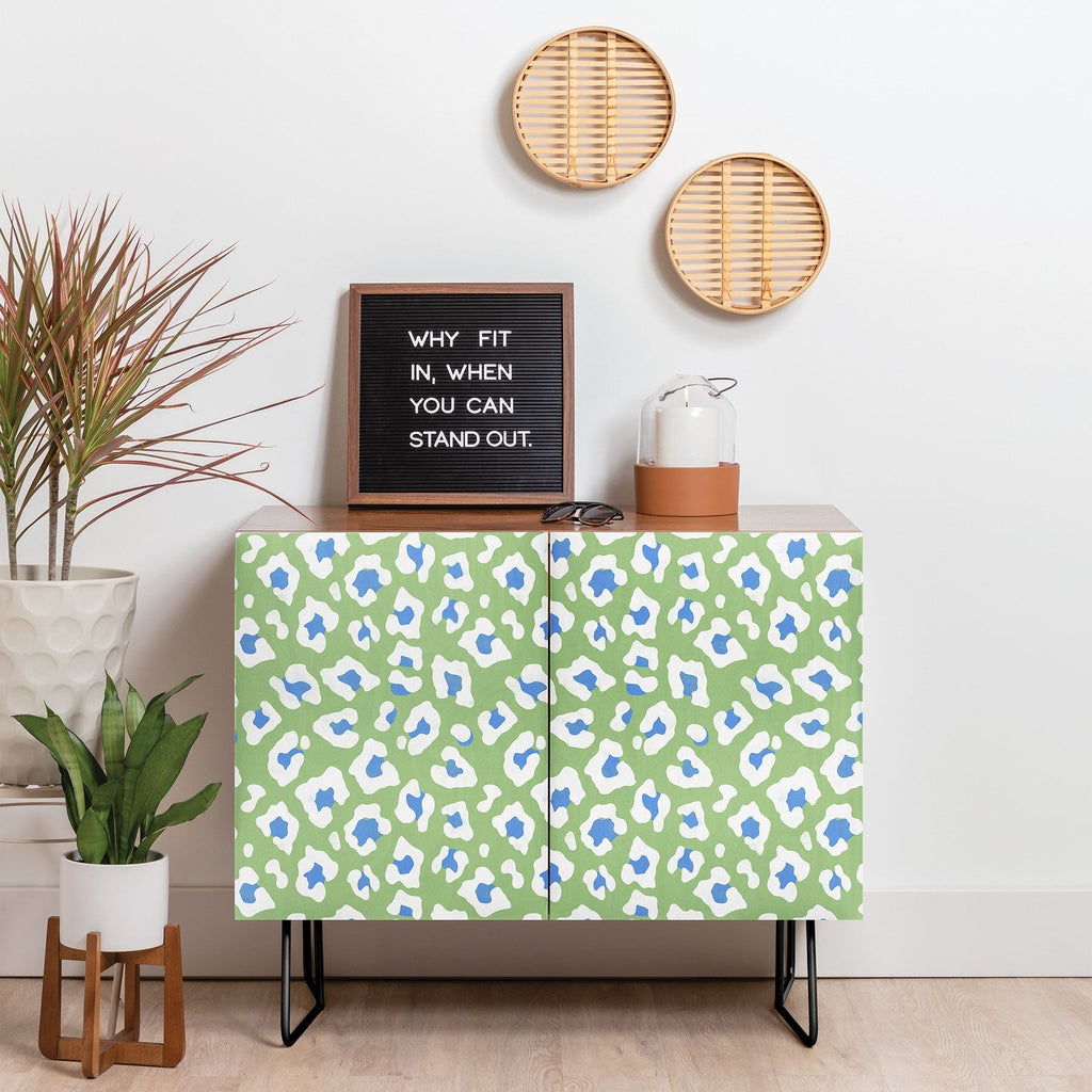 Avenie BR Cheetah Print Credenza