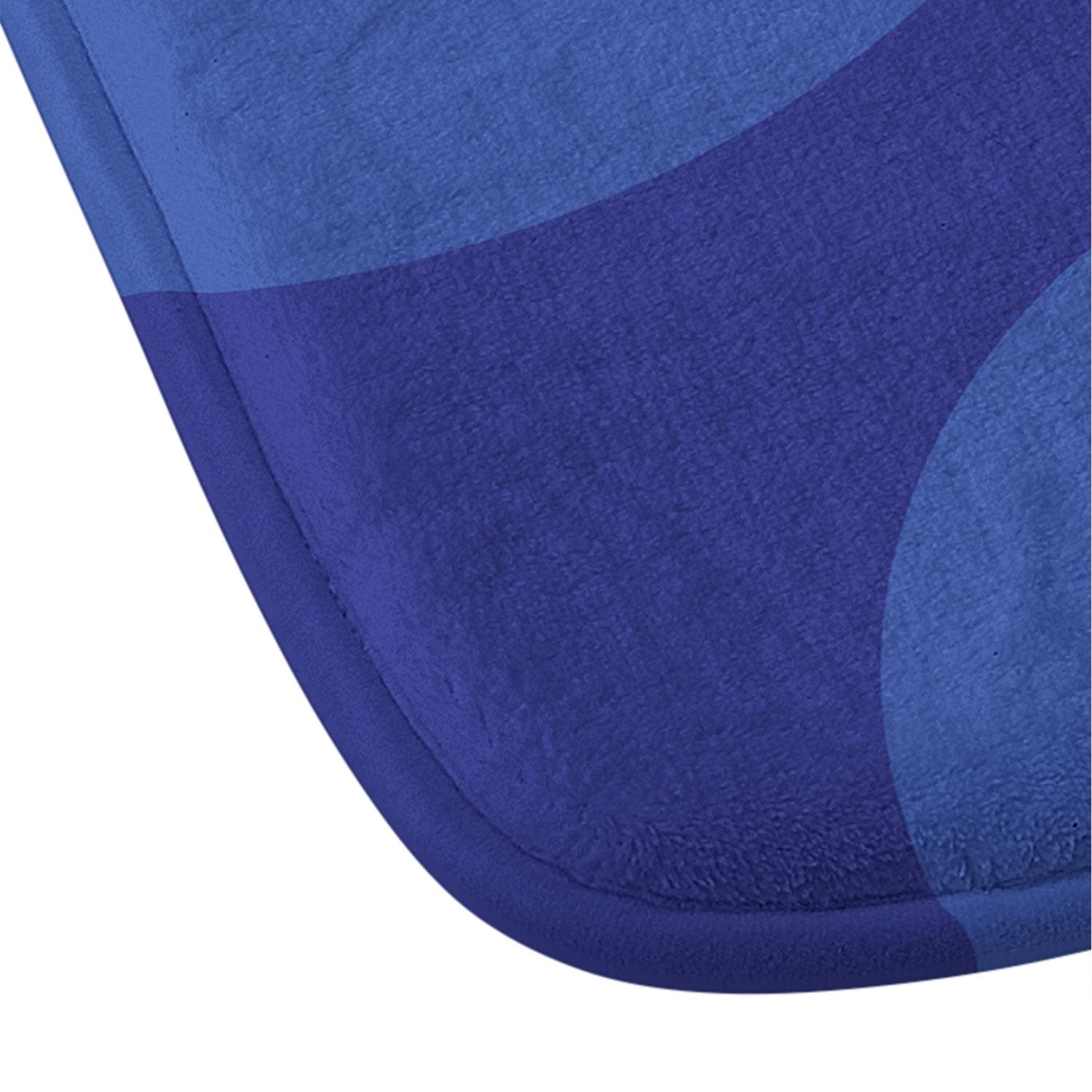 Camilla Foss Blue Pebble Memory Foam Bath Mat