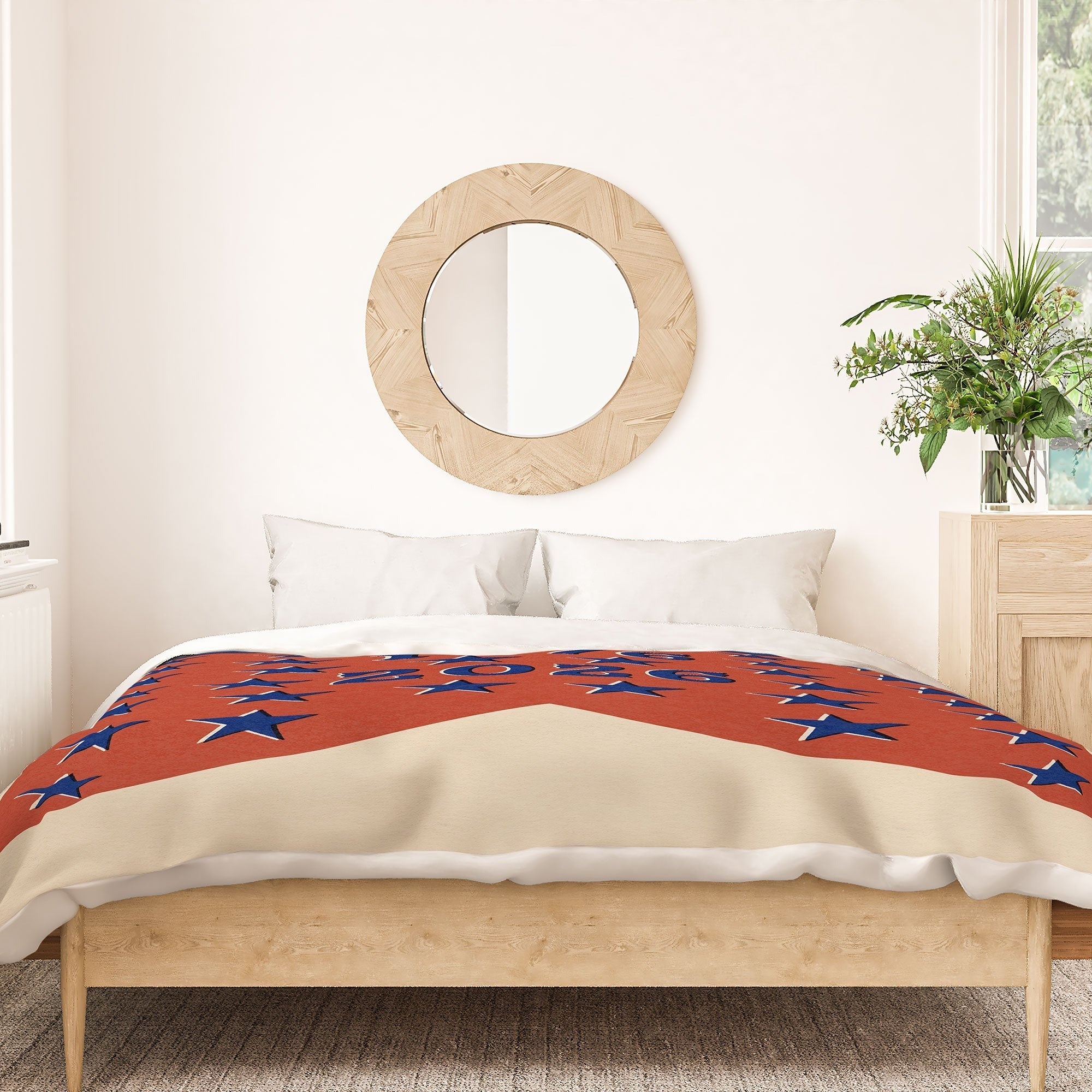 DENY Designs Star Banner Duvet Cover