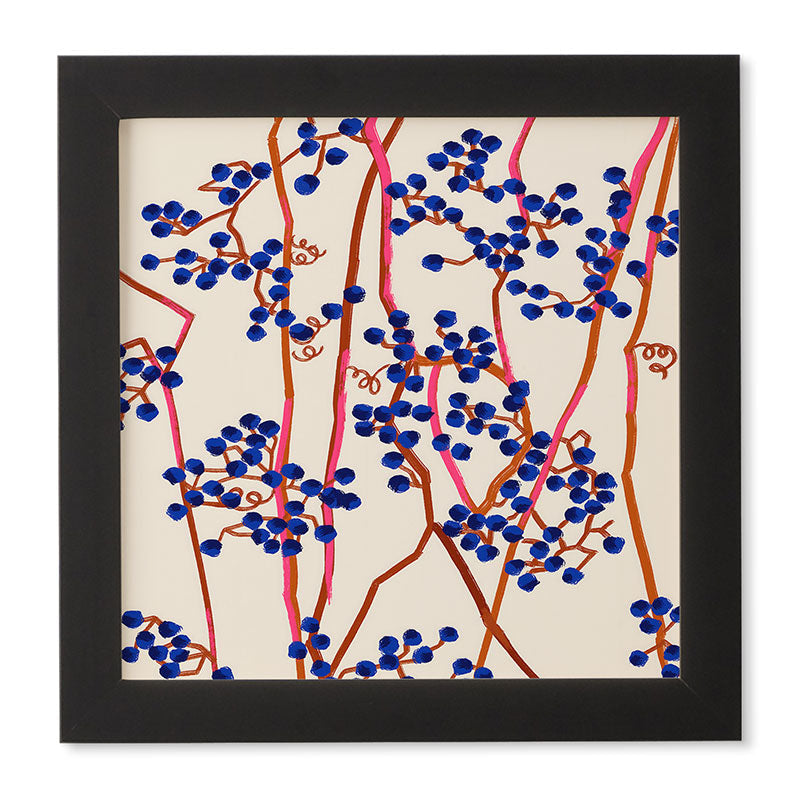 83 Oranges Berry Summer Framed Wall Art
