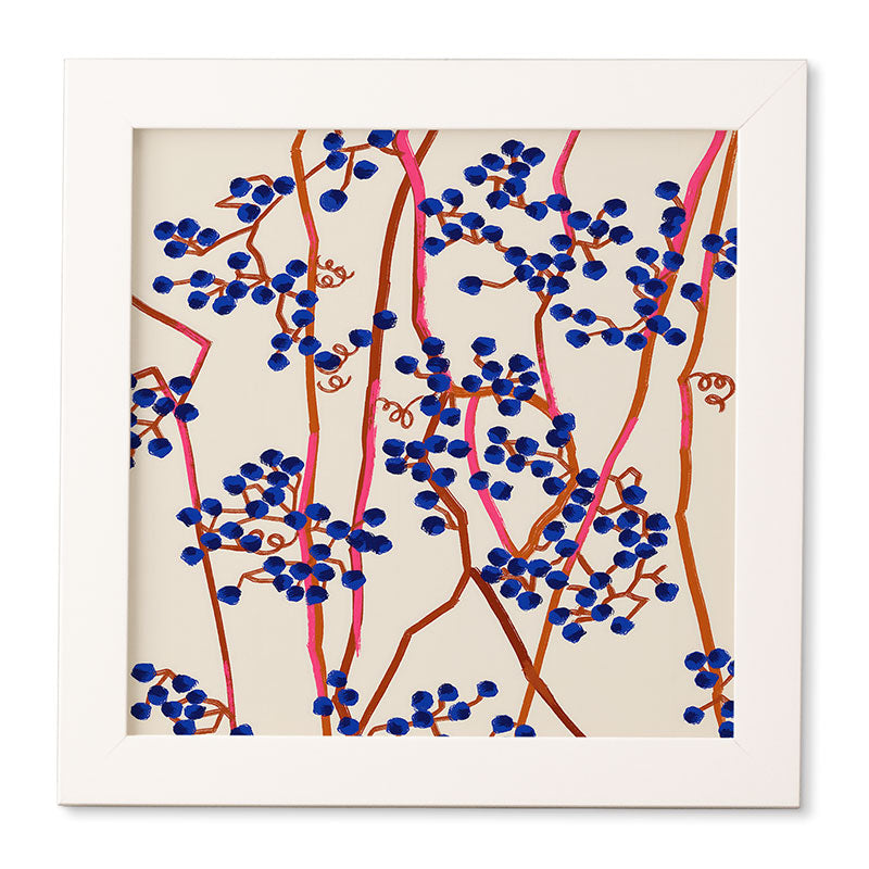 83 Oranges Berry Summer Framed Wall Art