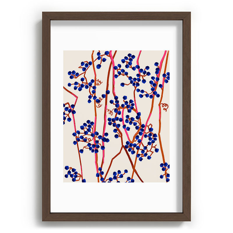 83 Oranges Berry Summer Recessed Framing Rectangle