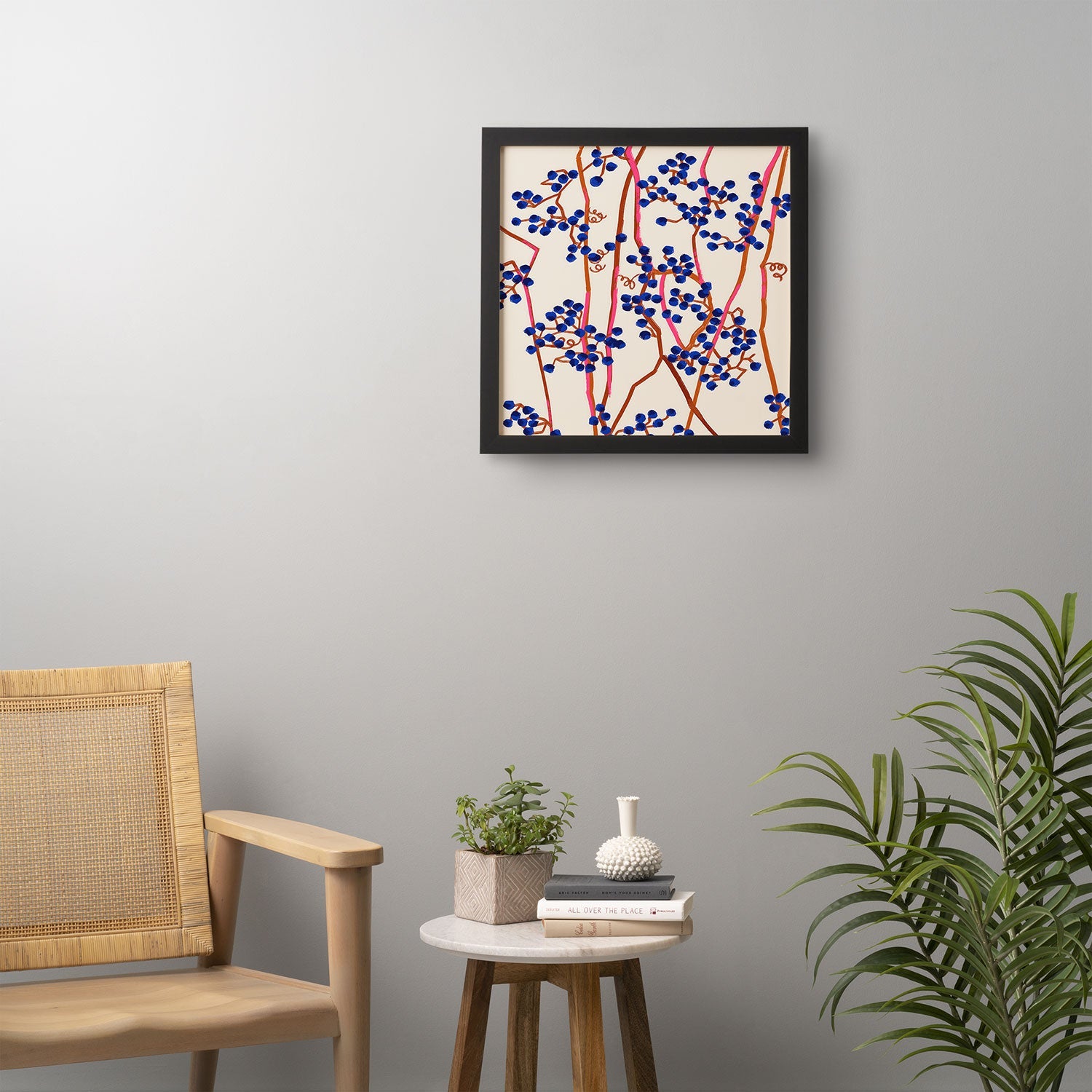83 Oranges Berry Summer Framed Wall Art