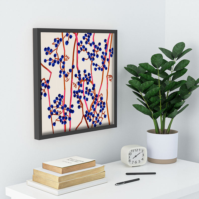 83 Oranges Berry Summer Recessed Framing Square