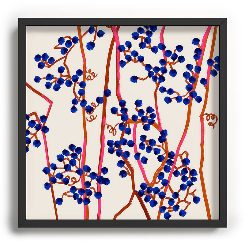83 Oranges Berry Summer Recessed Framing Square
