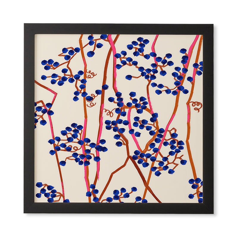 83 Oranges Berry Summer Framed Wall Art