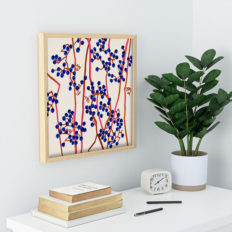 83 Oranges Berry Summer Recessed Framing Square