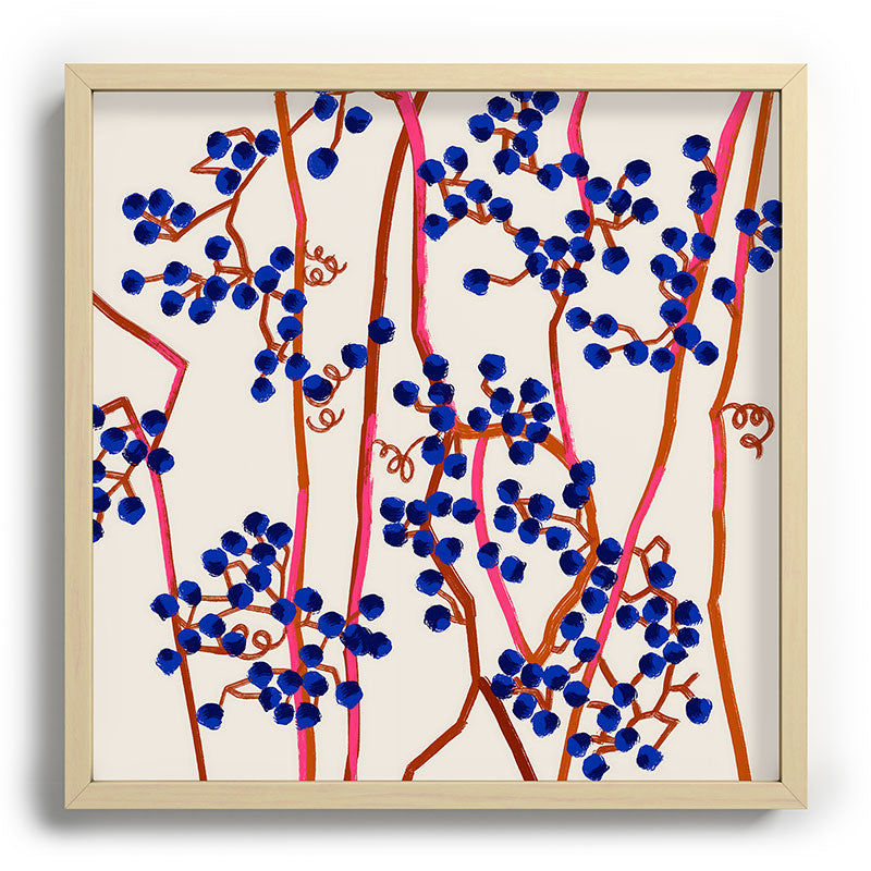 83 Oranges Berry Summer Recessed Framing Square