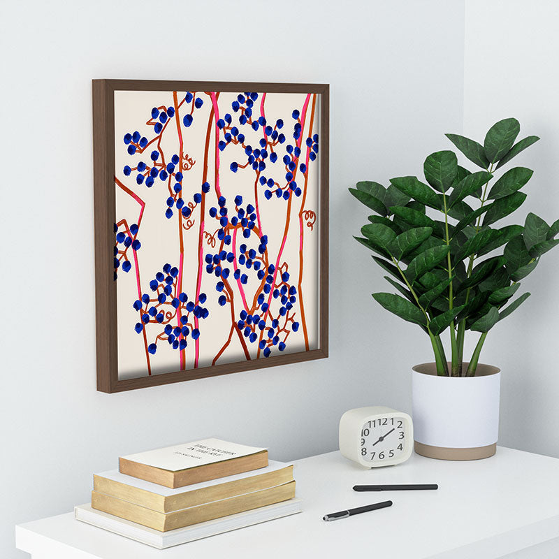 83 Oranges Berry Summer Recessed Framing Square