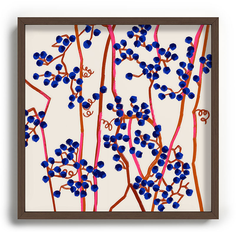 83 Oranges Berry Summer Recessed Framing Square