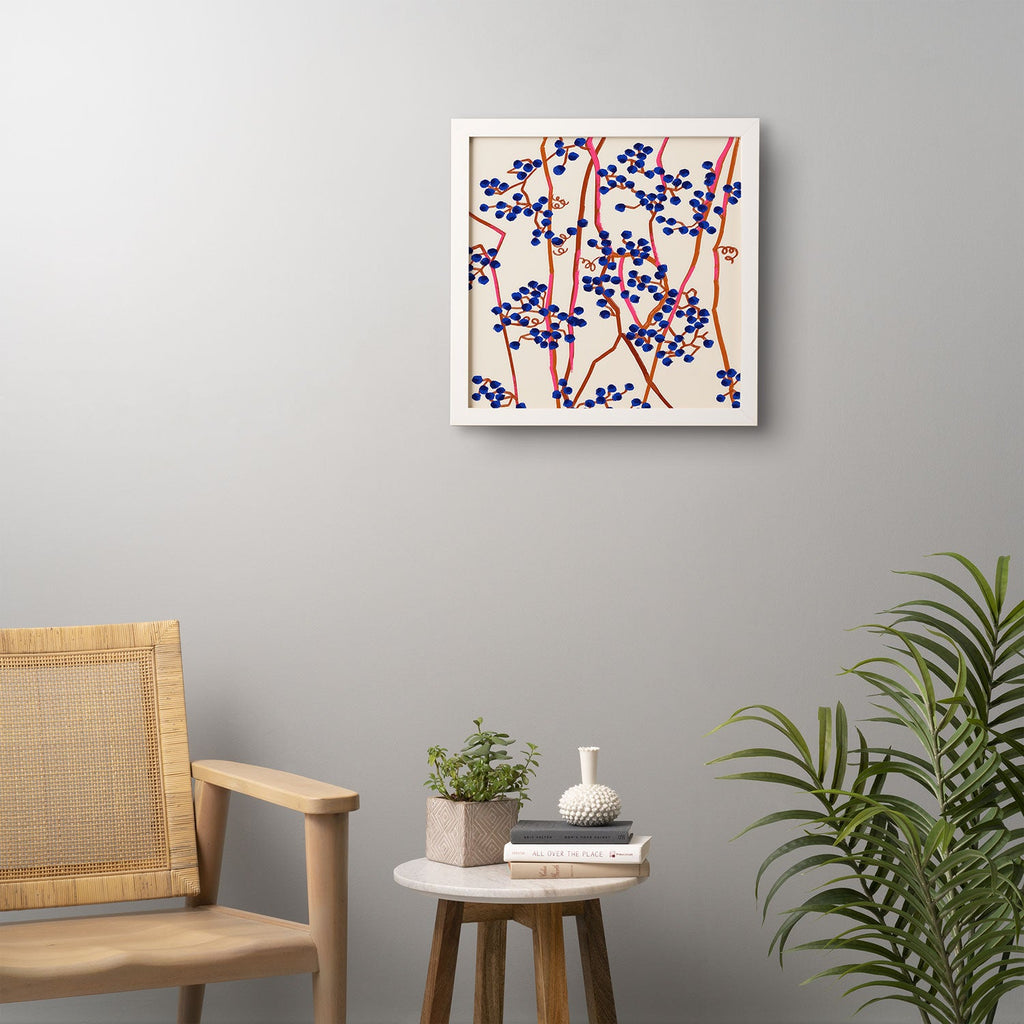 83 Oranges Berry Summer Framed Wall Art