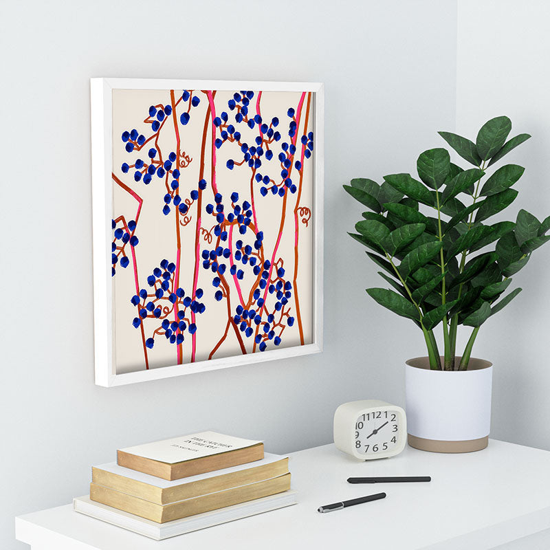 83 Oranges Berry Summer Recessed Framing Square