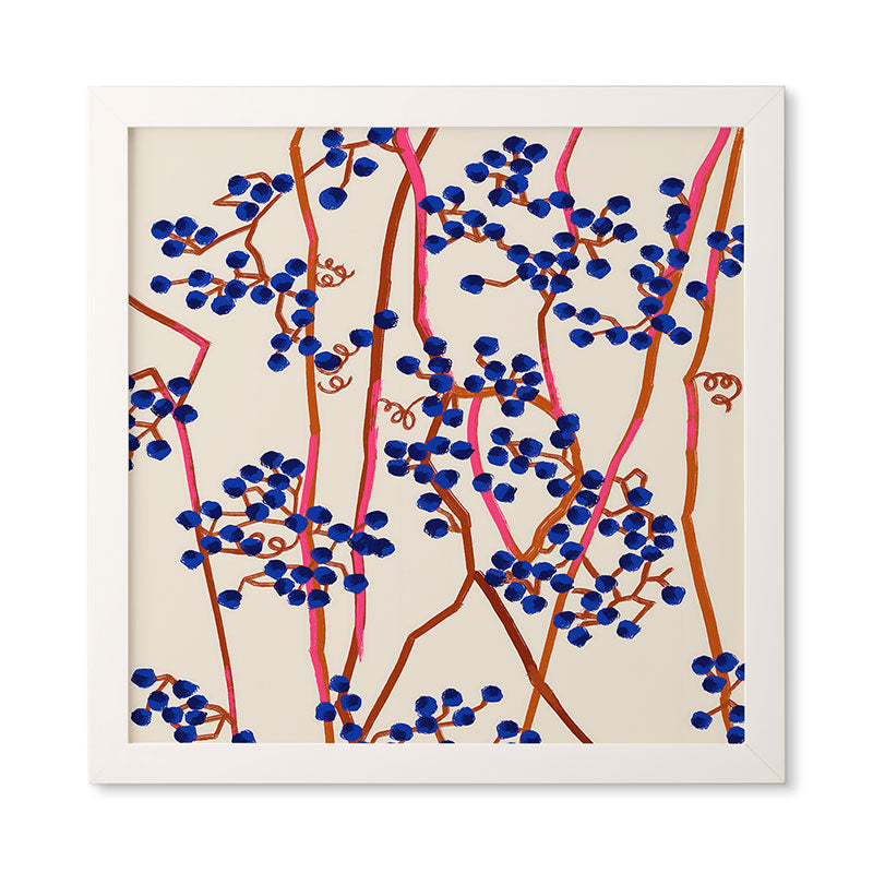 83 Oranges Berry Summer Framed Wall Art