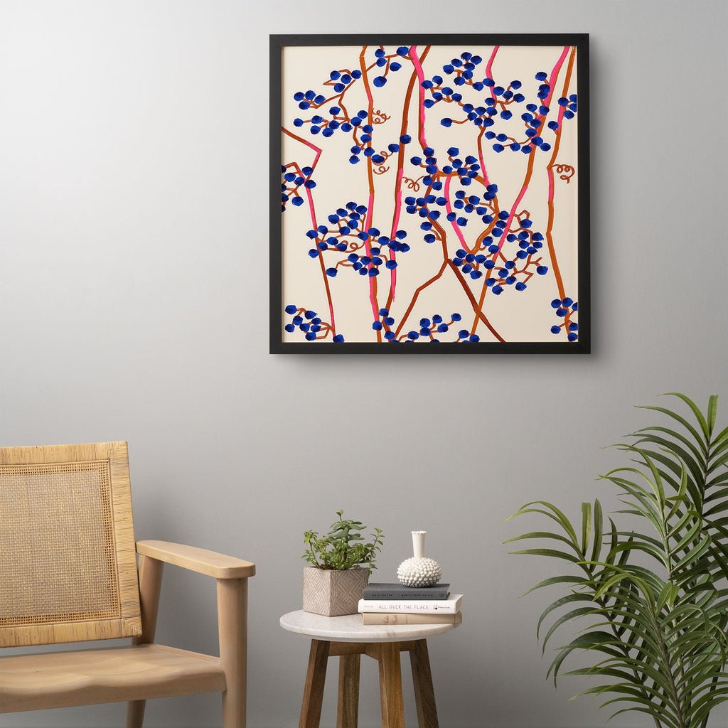 83 Oranges Berry Summer Framed Wall Art