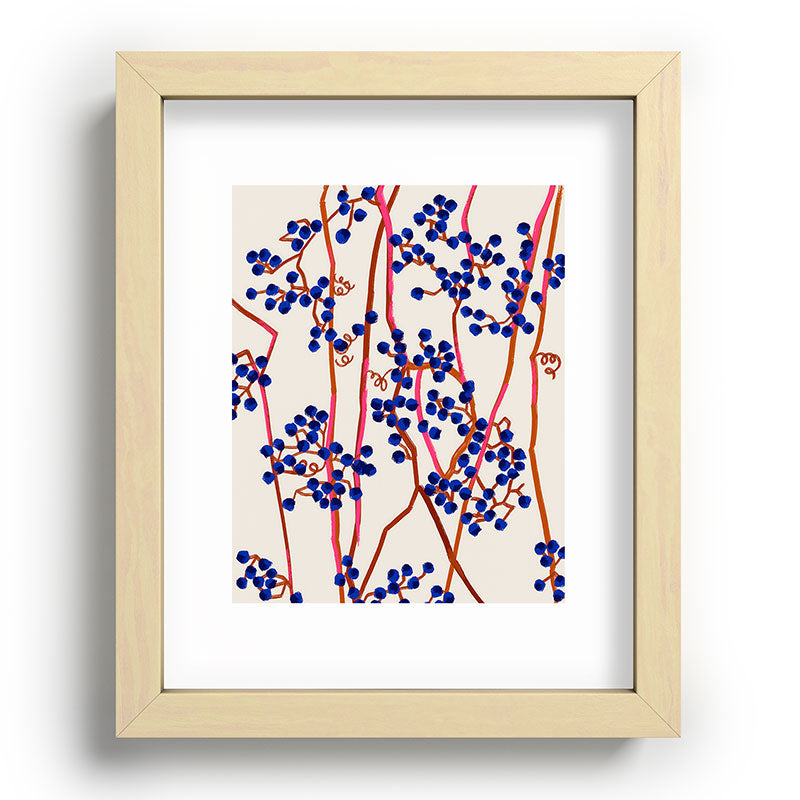 83 Oranges Berry Summer Recessed Framing Rectangle
