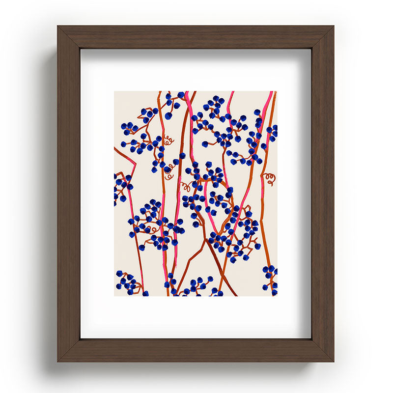 83 Oranges Berry Summer Recessed Framing Rectangle