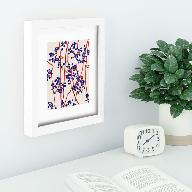 83 Oranges Berry Summer Recessed Framing Rectangle
