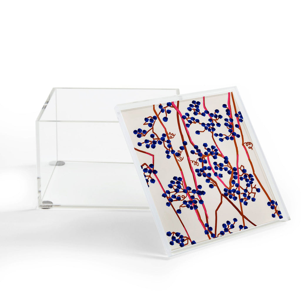 83 Oranges Berry Summer Acrylic Box