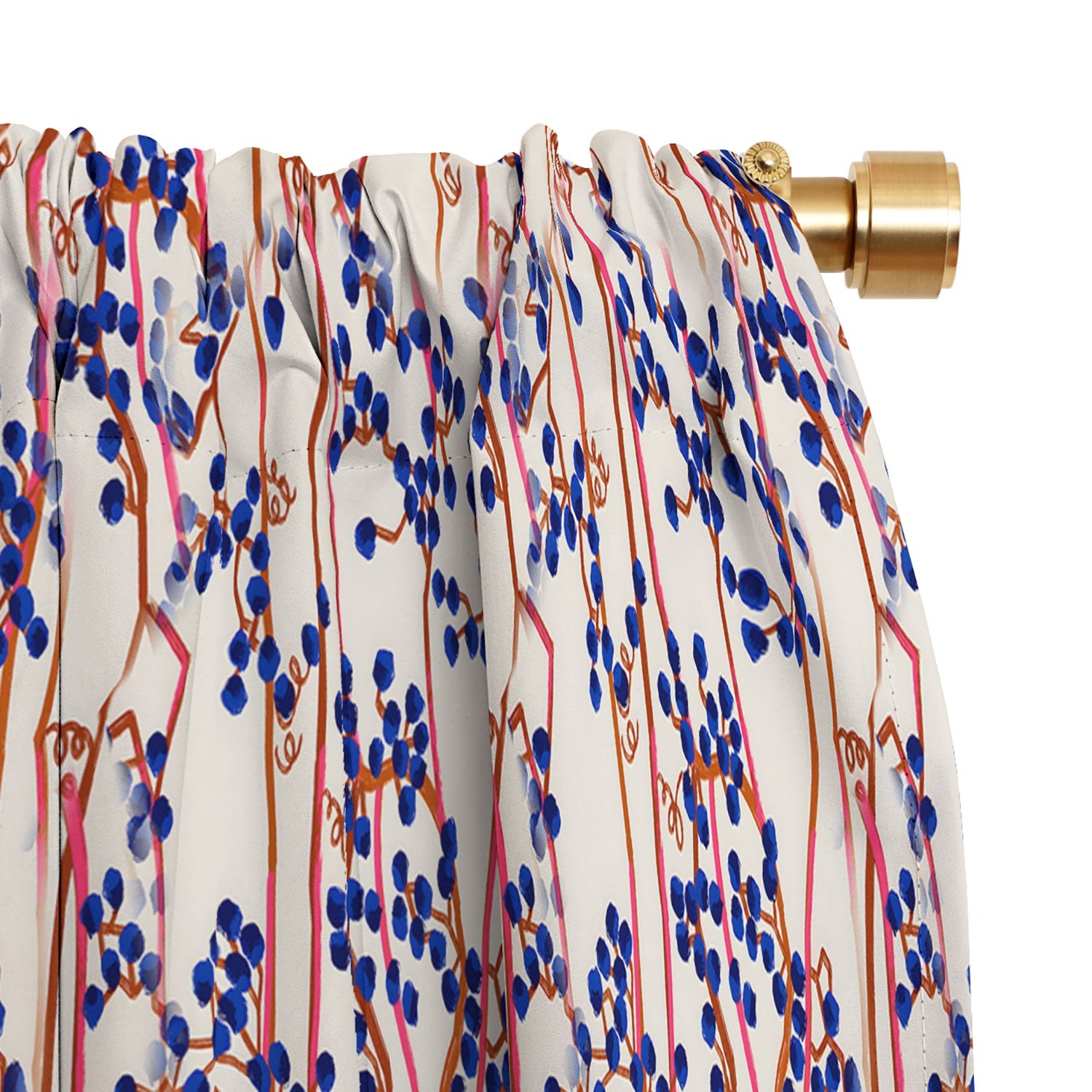 83 Oranges Berry Summer Blackout Window Curtain