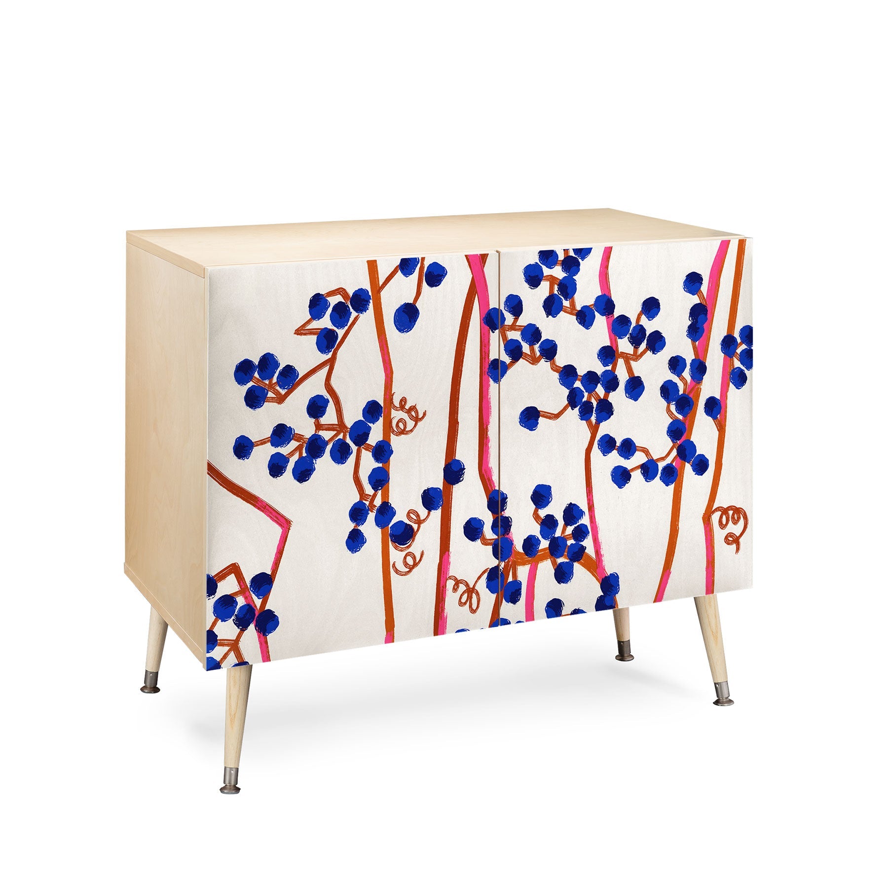 83 Oranges Berry Summer Credenza