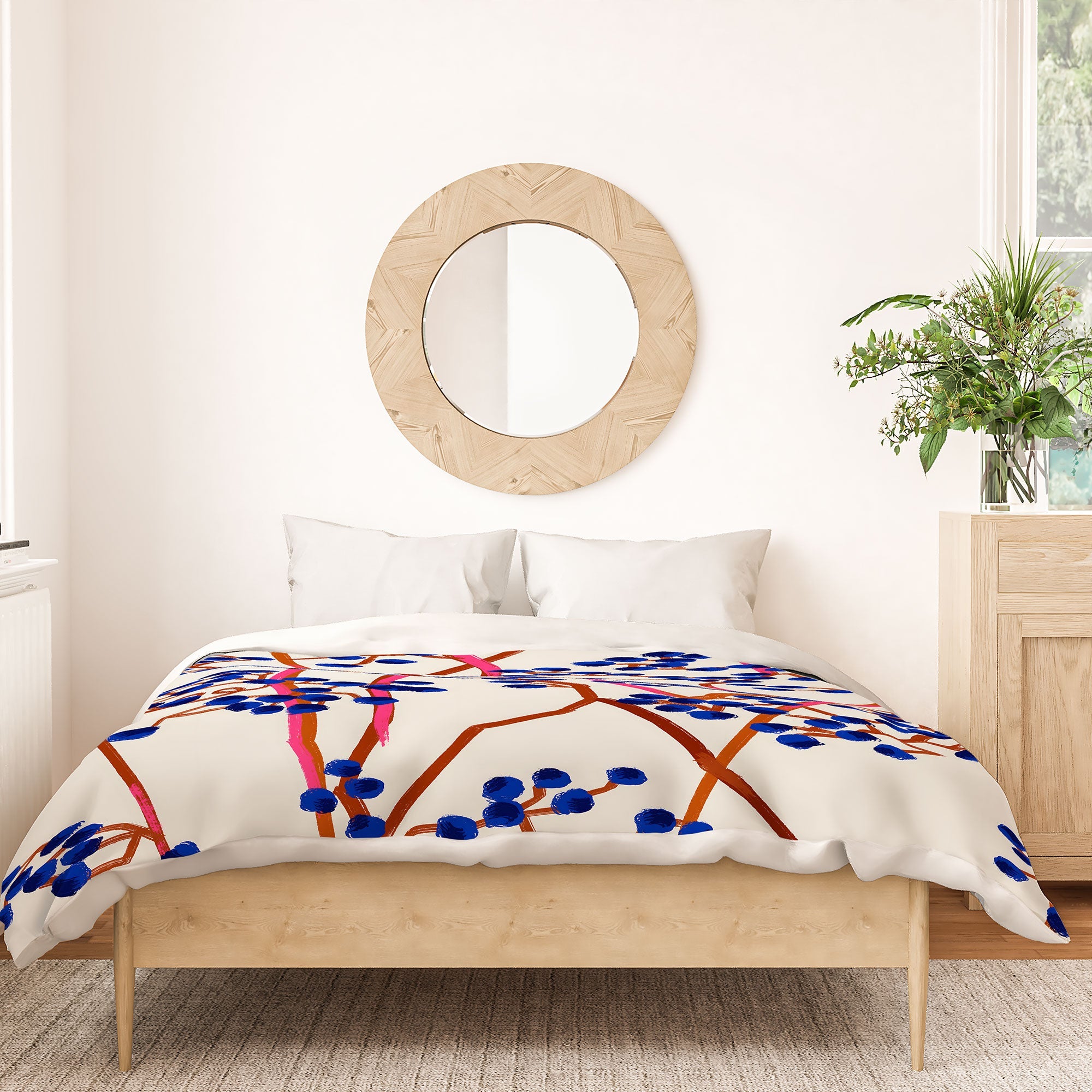 83 Oranges Berry Summer Duvet Cover