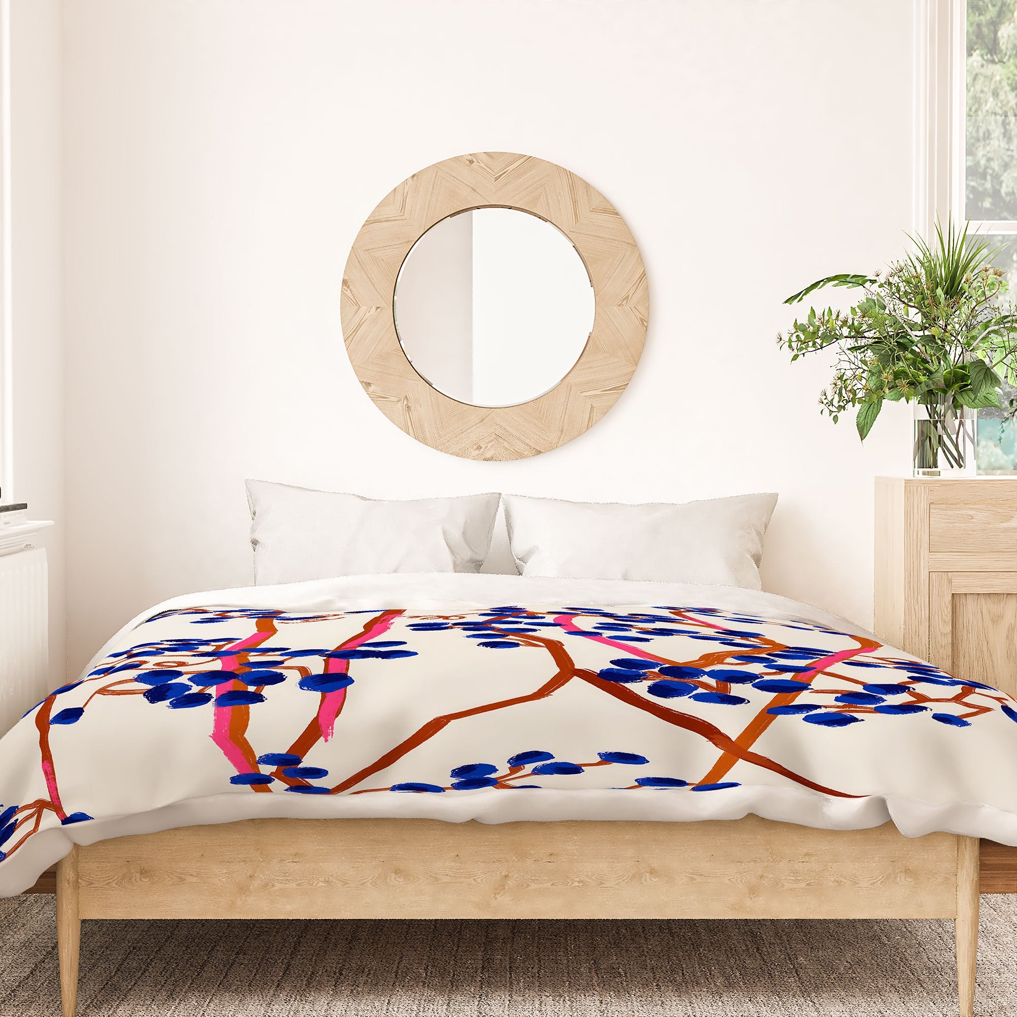 83 Oranges Berry Summer Duvet Cover